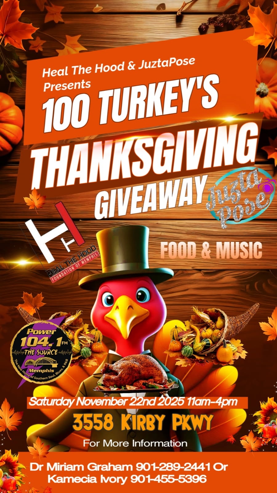 Thanksgiving Turkey Give Away