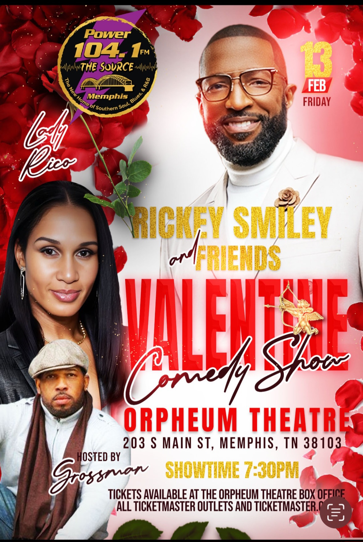 Rickey Smiley Valentine's Day Comedy Shoow