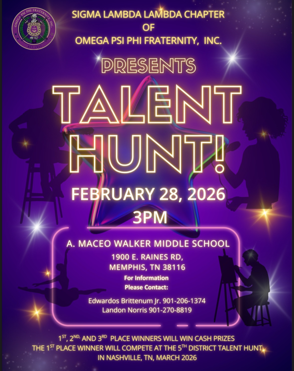 Omega Psi Phi Talent Hunt